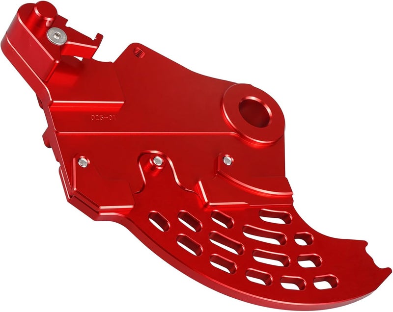 NICECNC Red Rear Brake Disc Shield Compatible with BETA 390/430/480RR 4T Enduro Racing 390/430/500RR-S 4T Xtrainer 300 2015-2024 See Fitment - Image 1